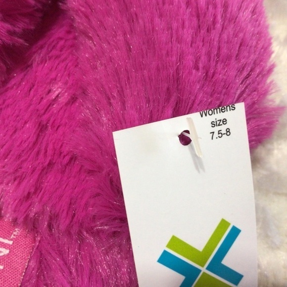 NEW Roxoni Memory Foam Fluffy Thong Slippers M (7.5-8) - Picture 5 of 5